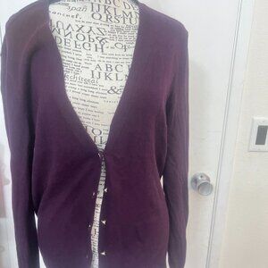 NYCo Burgundy Crochet